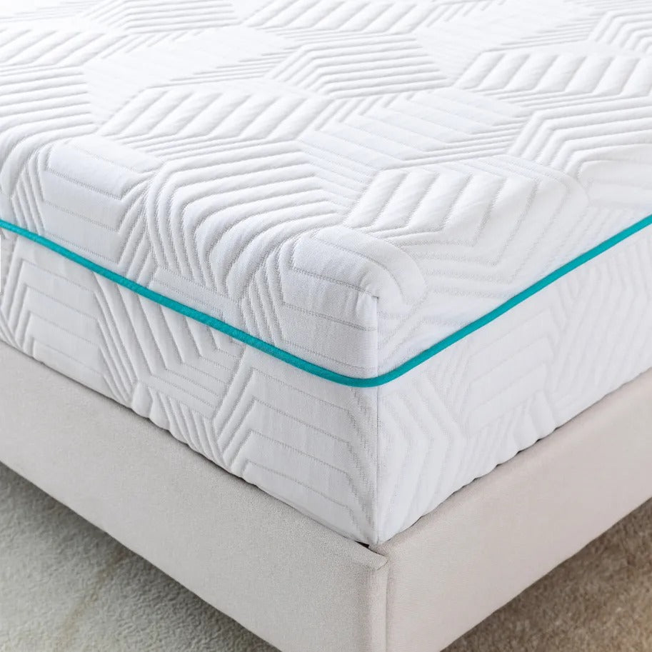 DOMS 10 Inch Medium Gel Memory Foam Mattress Close