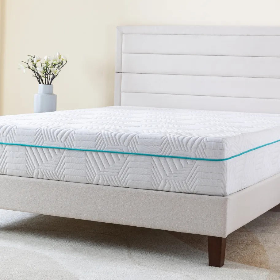 DOMS 10 Inch Medium Gel Memory Foam Mattress Corner