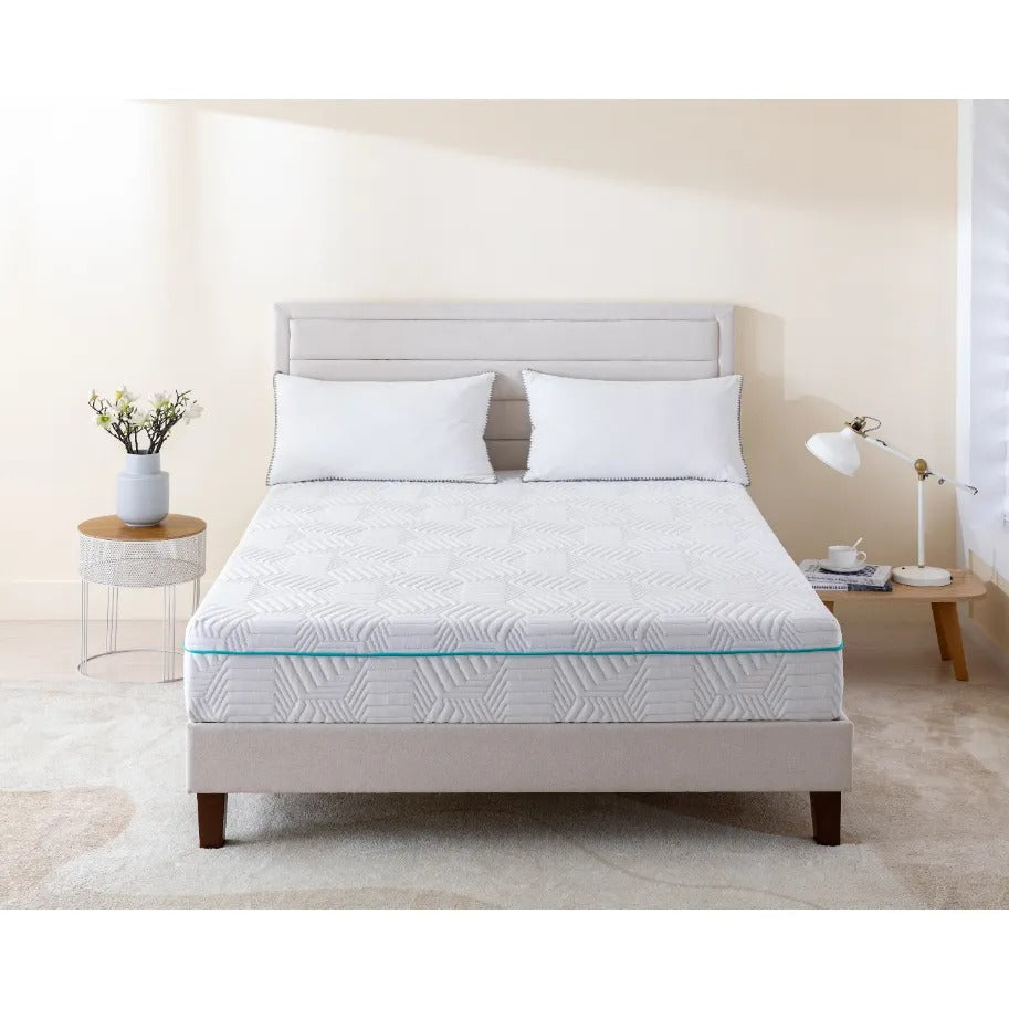 DOMS 10 Inch Medium Gel Memory Foam Mattress Lifestyle