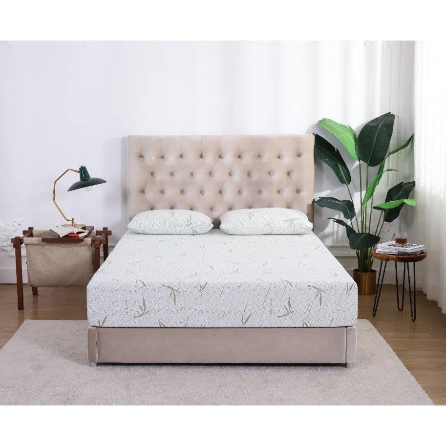 DOMS 10 Inch Medium Memory Foam Mattress Lifestyle