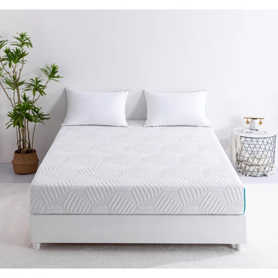 DOMS 8 Inch Medium Gel Memory Foam Mattress Lifestyle