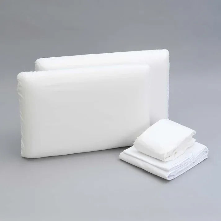 Doms Essential Cooling Bedding Bundle Contents Display Studio Background
