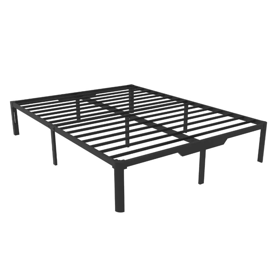DOMS Metal Platform Bed Frame Close